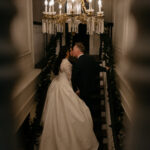 The wedding of Traditional Irish Performers, a Guinness Station & Dramatic Candlelight at Park Savoy Ballroom wedding at the Park Savoy Estate at Florham Park NJ with tons of Irish details like a green cake, Guinness station and Irish step dancers. Gallery 2