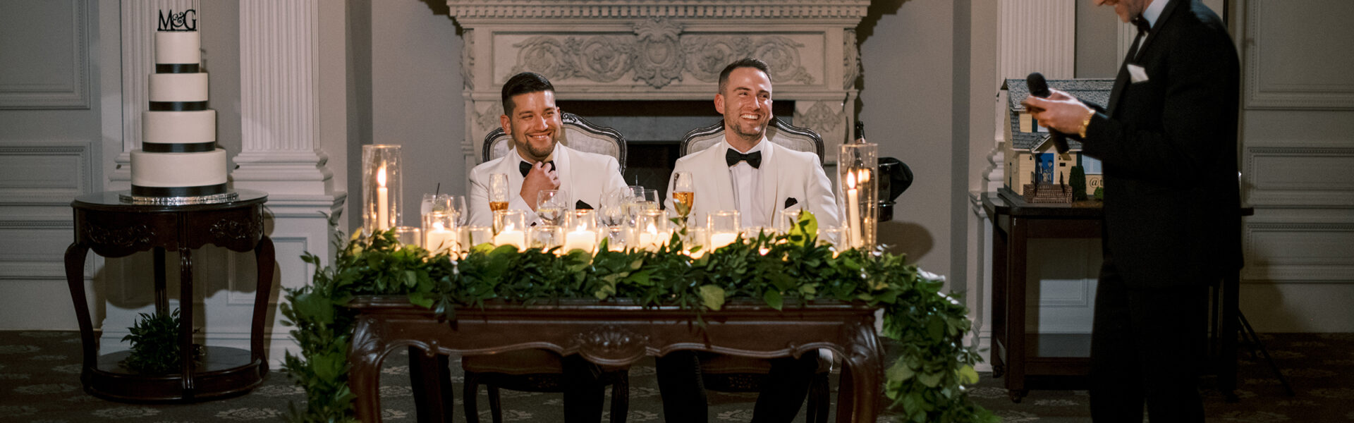 Tree Floral Designs at This Black-Tie Wedding at Park Savoy Estate