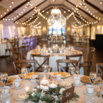 The Bridesmaid Dresses Matched the Fall Foliage at This Lake Mohawk Country Club Wedding
