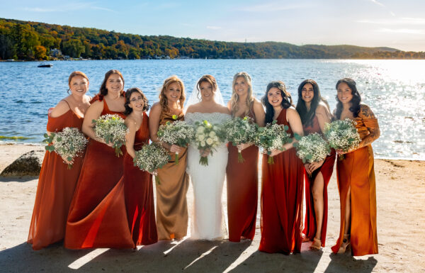 A Lake Mohawk Country Club wedding.