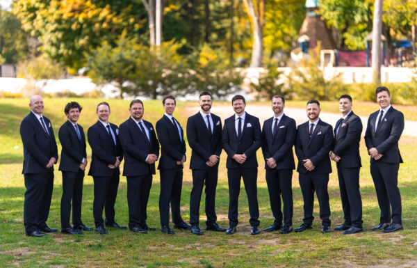 A Lake Mohawk Country Club wedding.