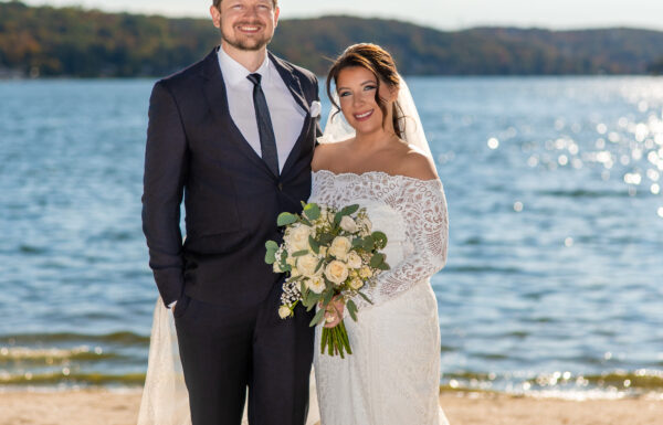 A Lake Mohawk Country Club wedding.