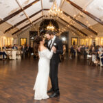 The Bridesmaid Dresses Matched the Fall Foliage at This Lake Mohawk Country Club Wedding