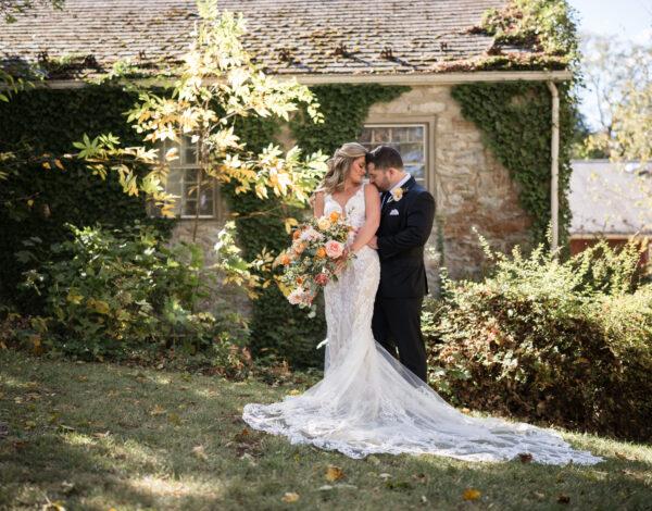 A wedding at the Inn at Millrace Pond in Hope NJ.