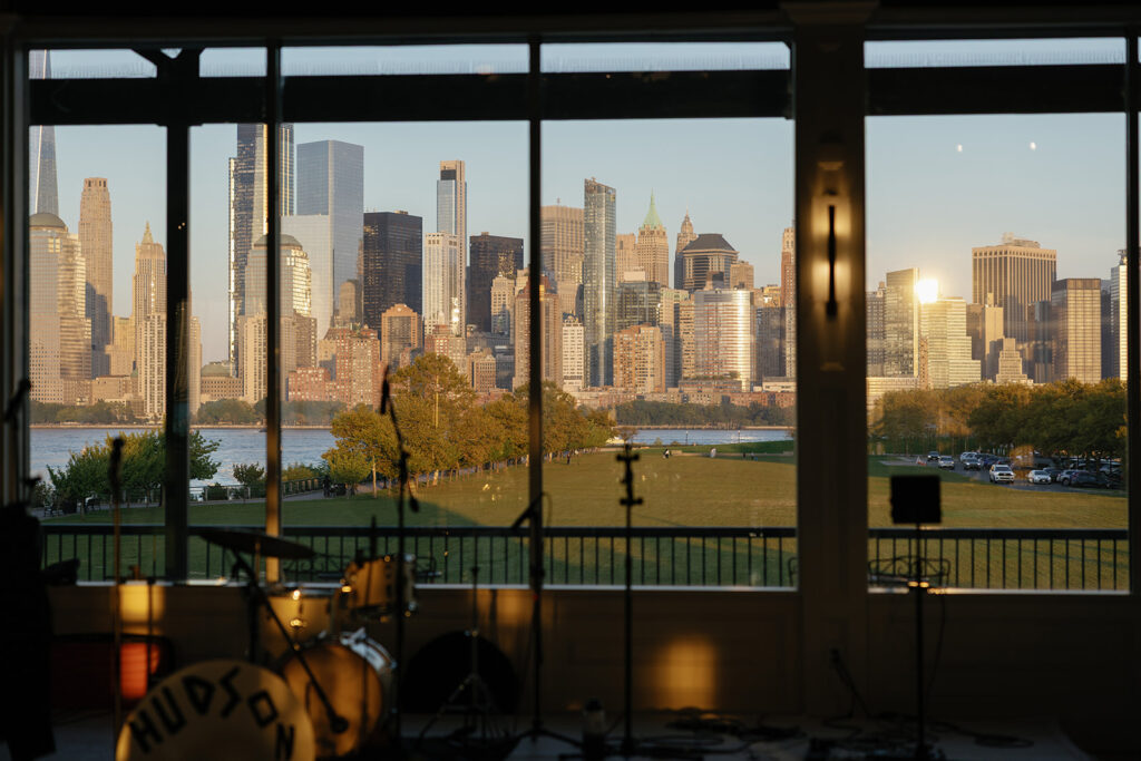 A wedding at Liberty House in Jersey City NJ.
