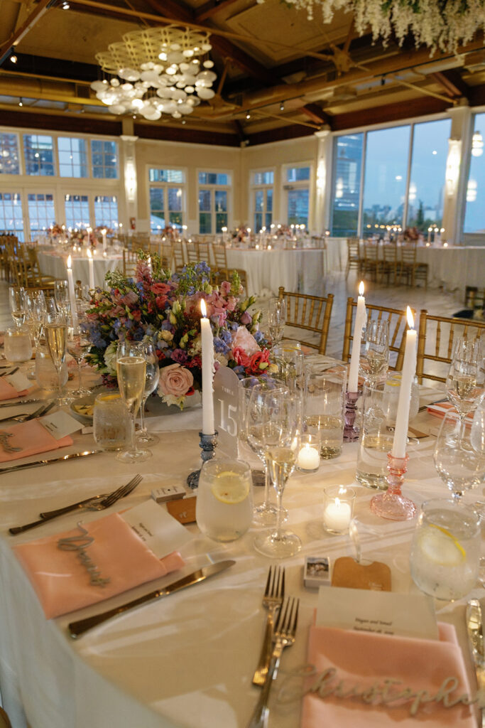 A wedding at Liberty House in Jersey City NJ.