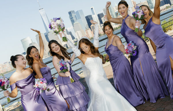 A wedding at Liberty House in Jersey City NJ.