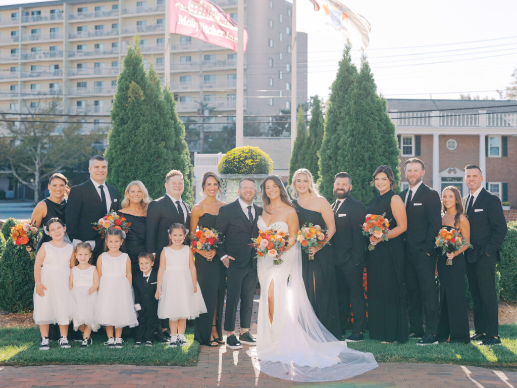 A wedding at Molly Pitcher Inn in Red Bank NJ.