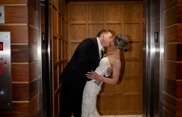 A Candlelit Winter Wedding With Stunning NYC Views at Hudson House