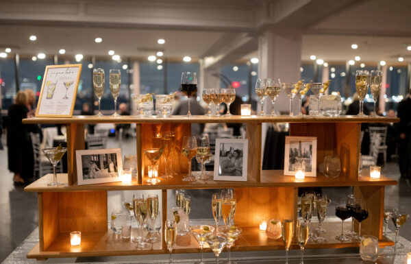 A Candlelit Winter Wedding With Stunning NYC Views at Hudson House