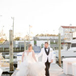 Waterfront Views Set the Scene for This Clarks Landing Yacht Club Wedding