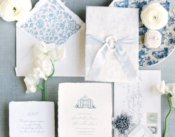 5 Something Blue Ideas, From Stationery to Shoes