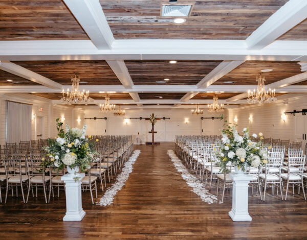 A wedding at Mansion at Mountain Lakes in NJ.