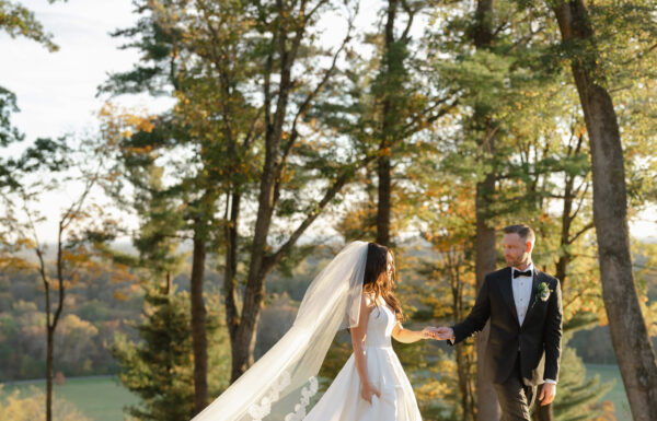 A wedding at Pendry Natirar in Peapack NJ.