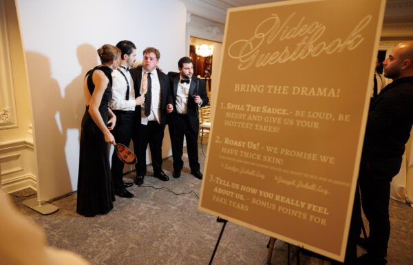 Carolers, Emerald Green Velvet & a First Look Under Snow-Covered Pines at The Park Savoy Estate
