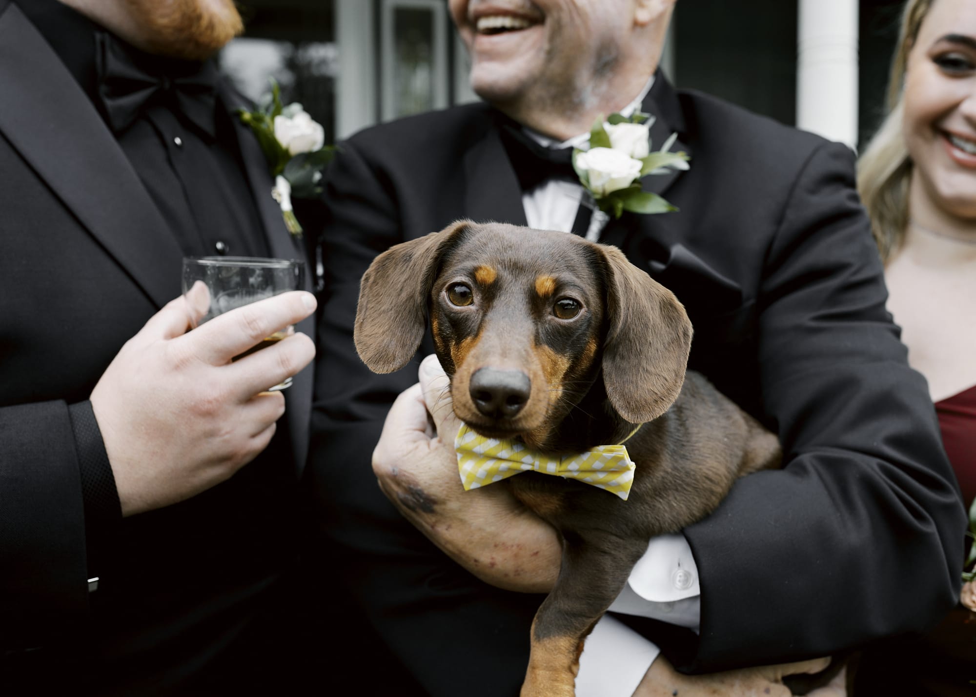 A gothic-inspired wedding.