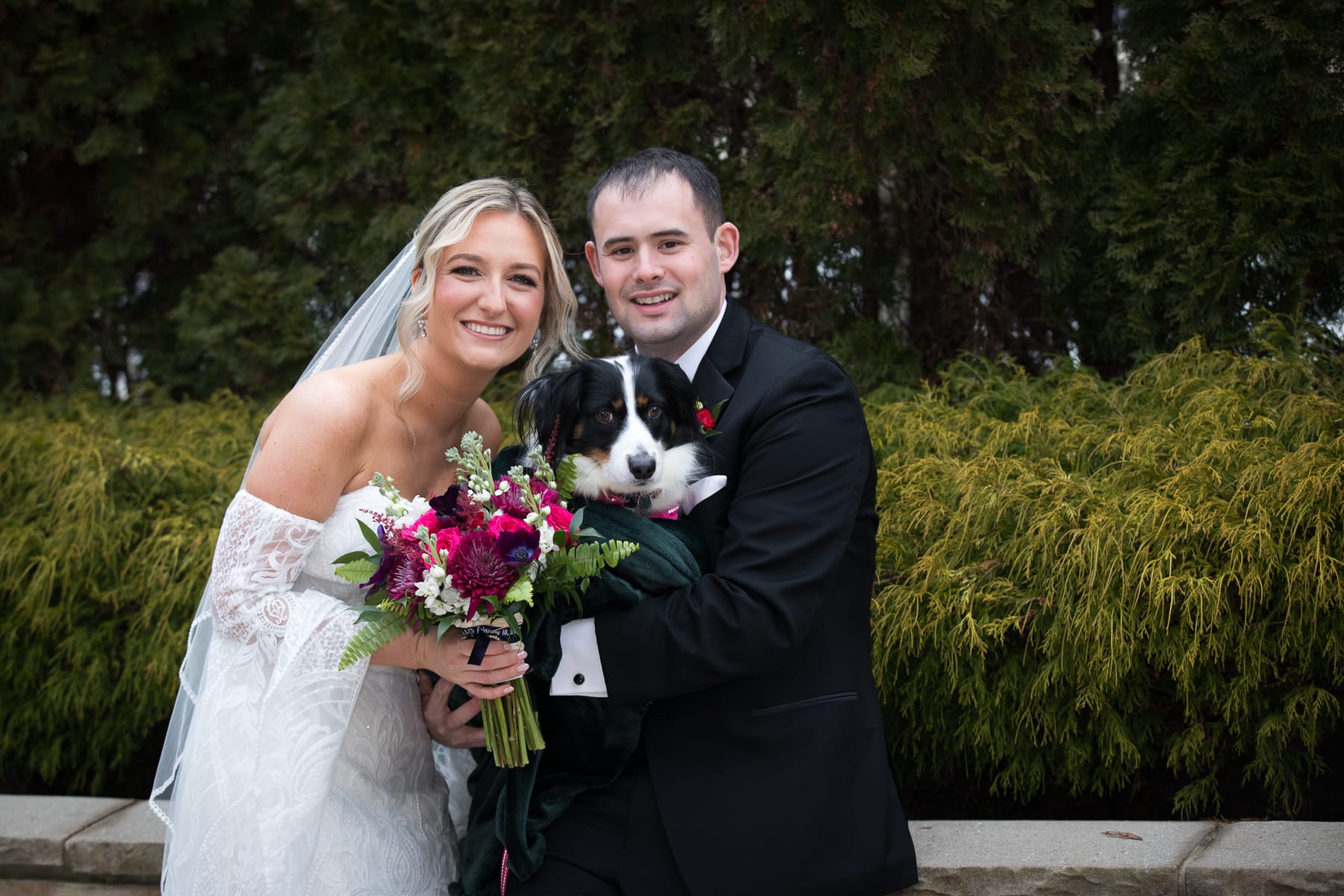 A Crystal Ballroom wedding.