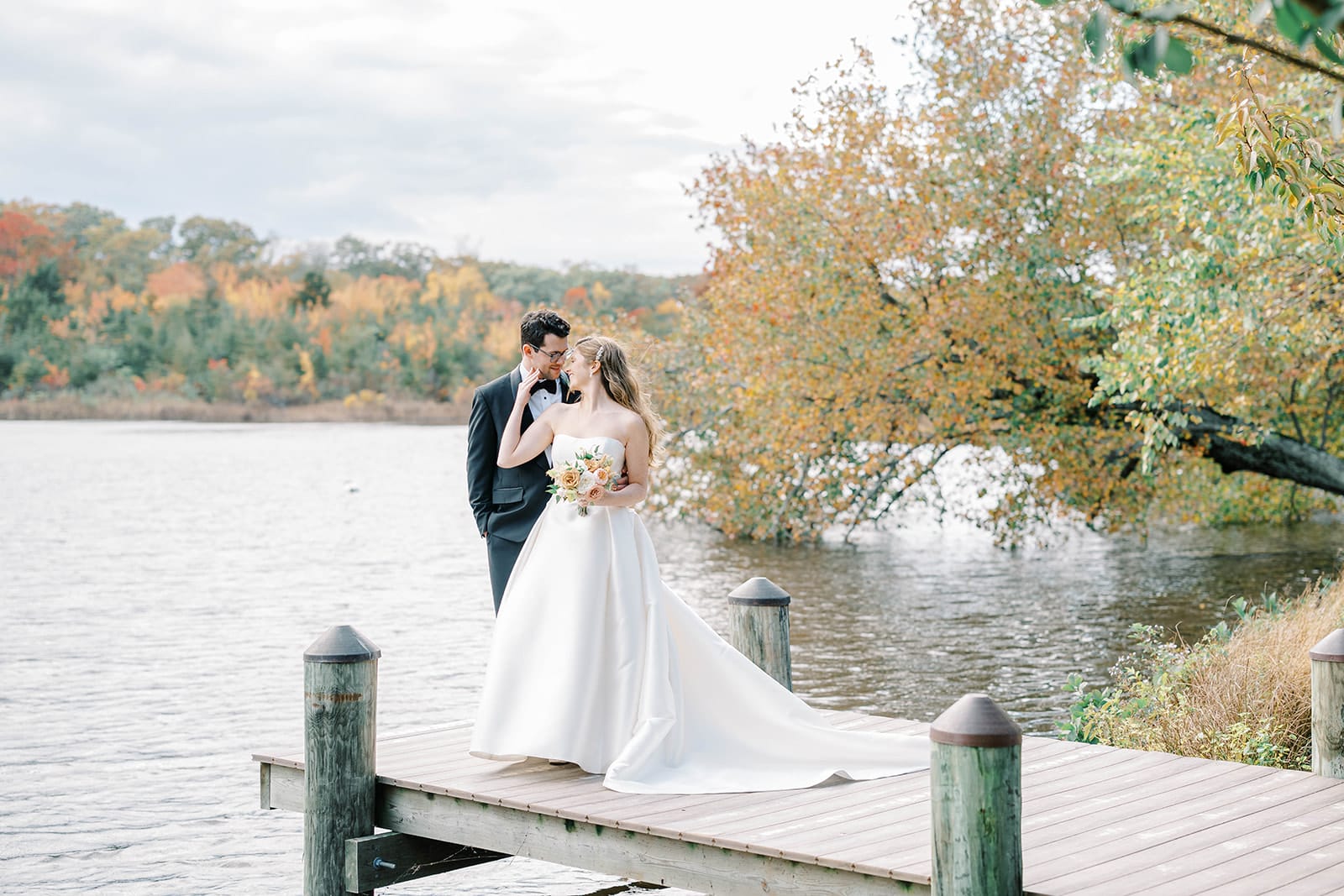 A Mill Lakeside Manor wedding.