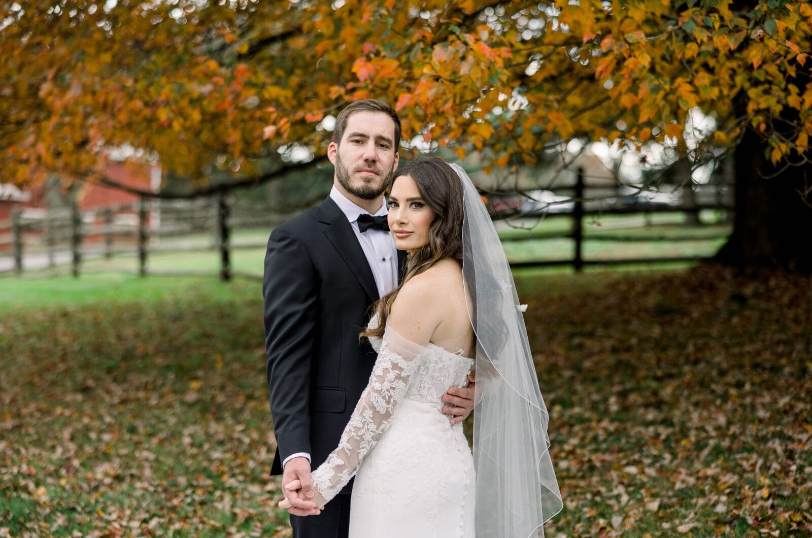 A WoodsEdge Farm wedding.