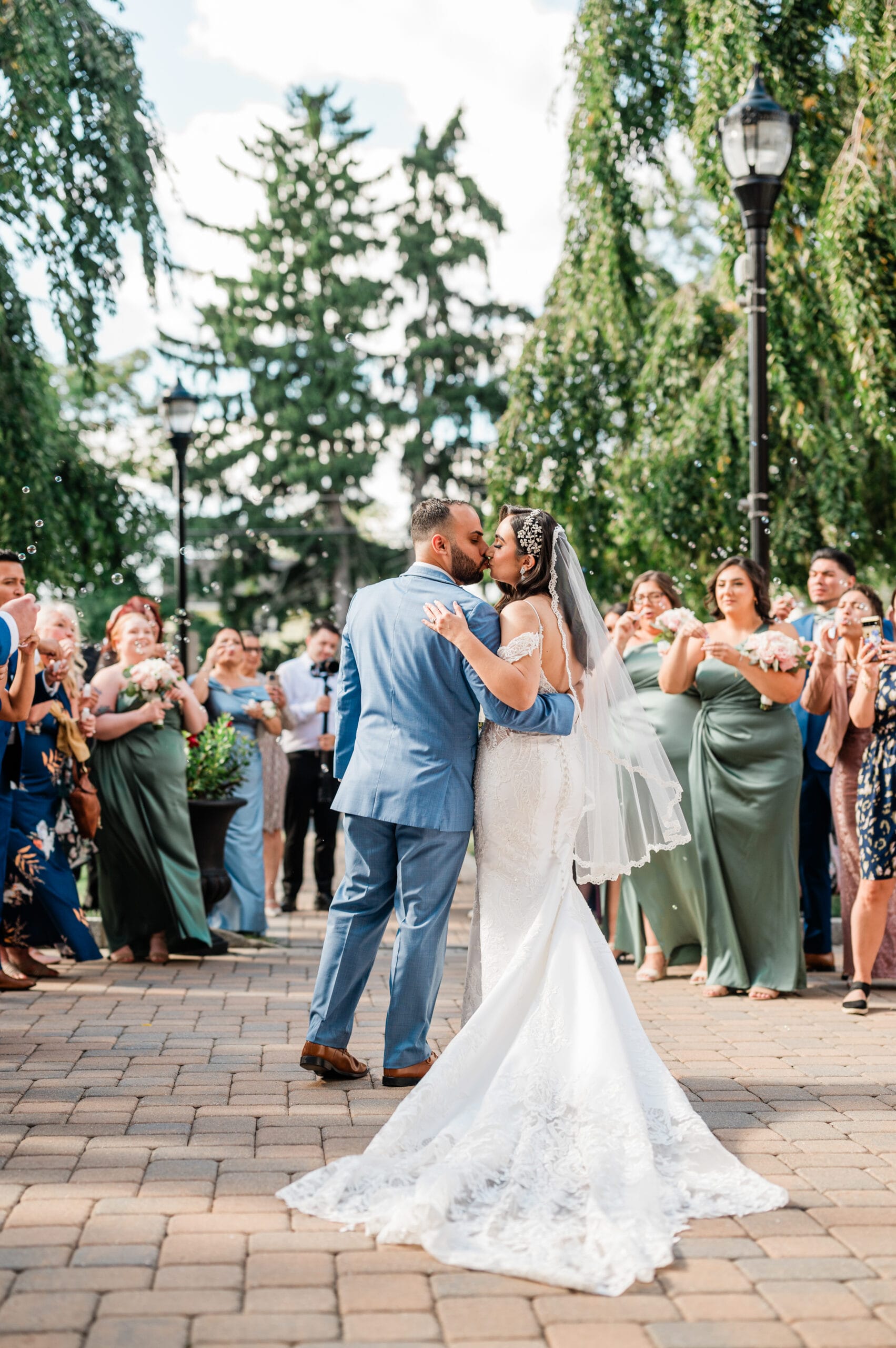 A wedding at Brooklake Country Club.