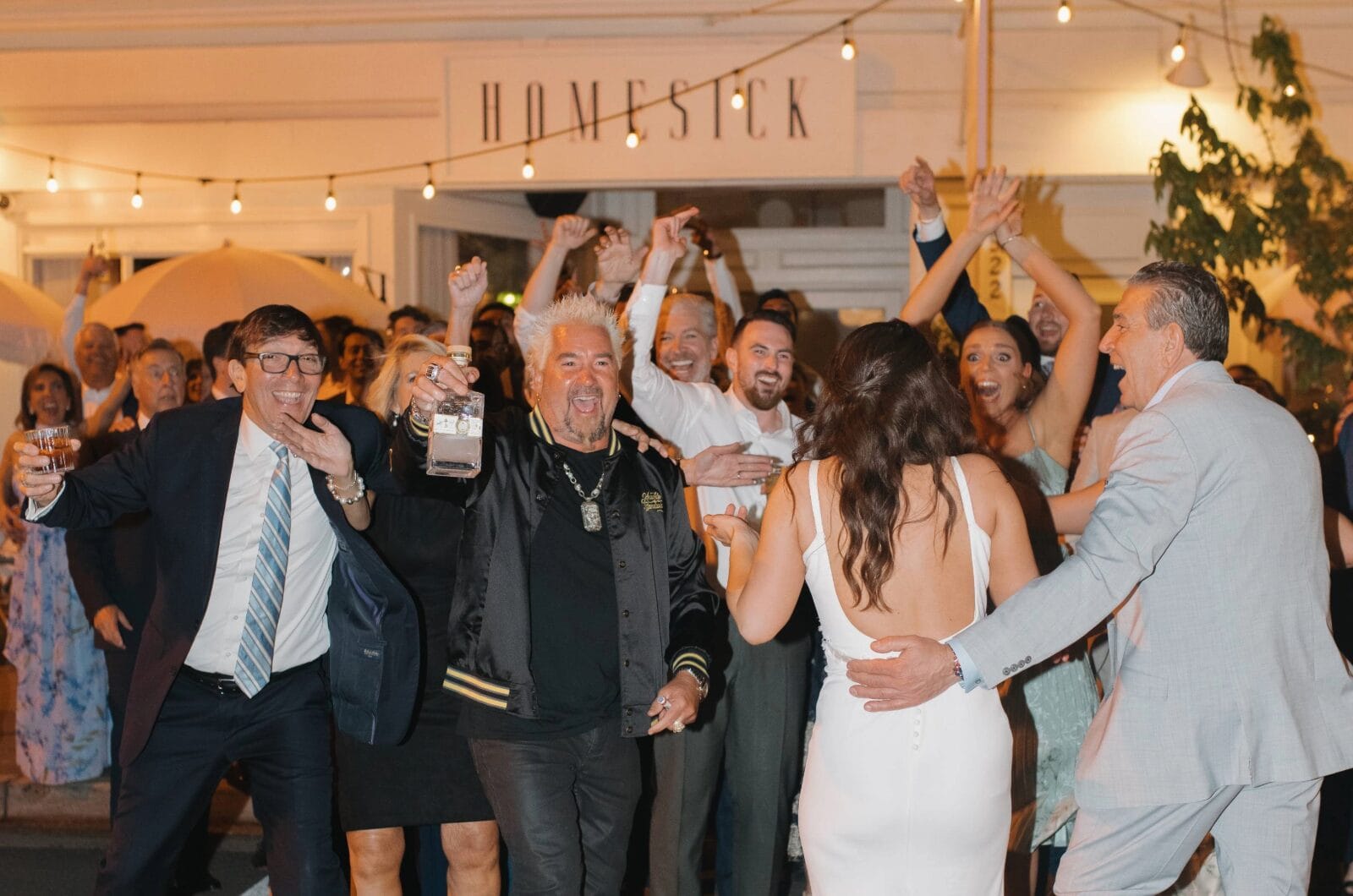 Guy Fieri crashed this NJ wedding.