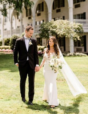 Paige and Ryan at The Madison Hotel - New Jersey Bride