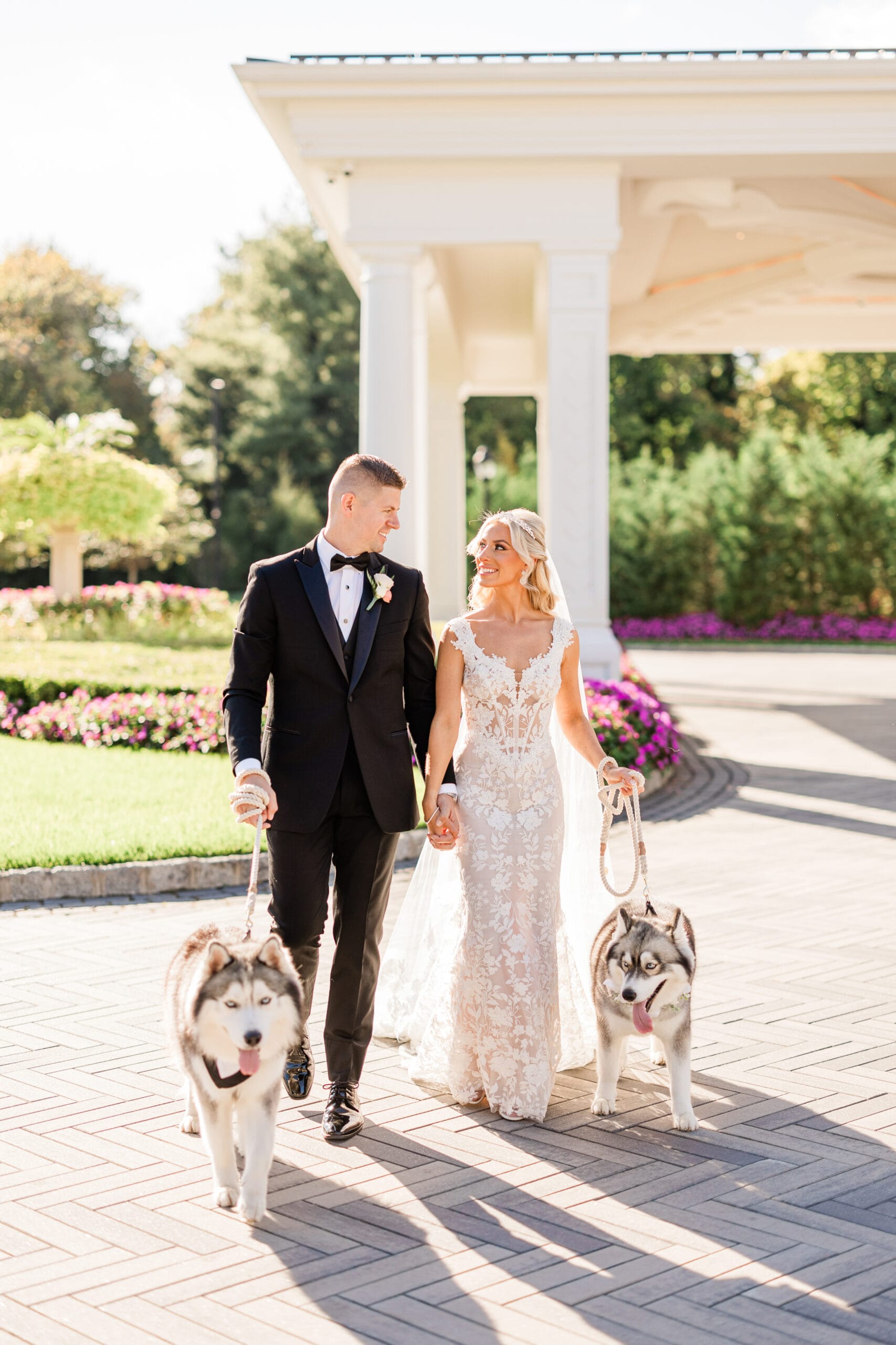 An elegant wedding at Shadowbrook at Shrewsbury.