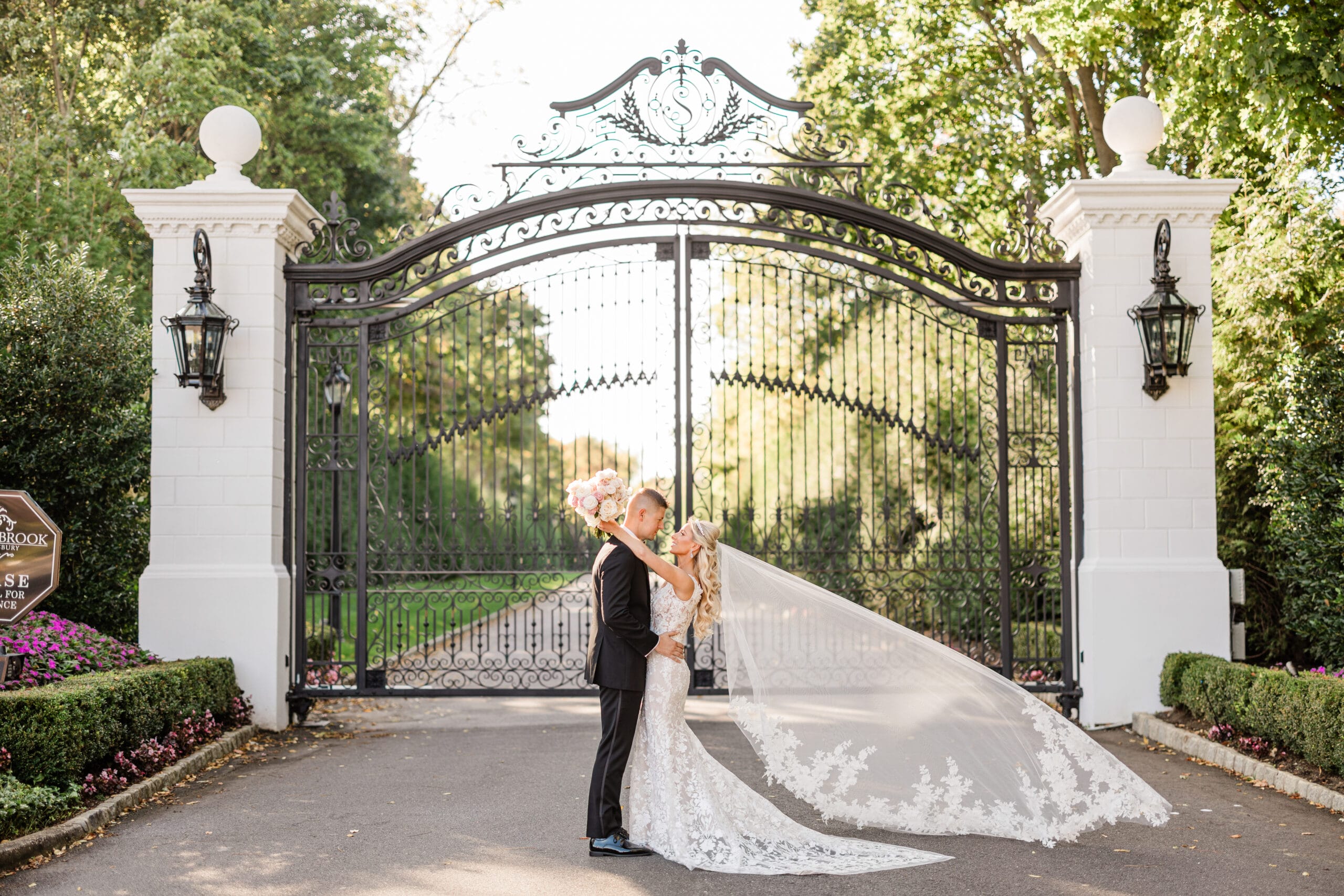 An elegant wedding at Shadowbrook at Shrewsbury.