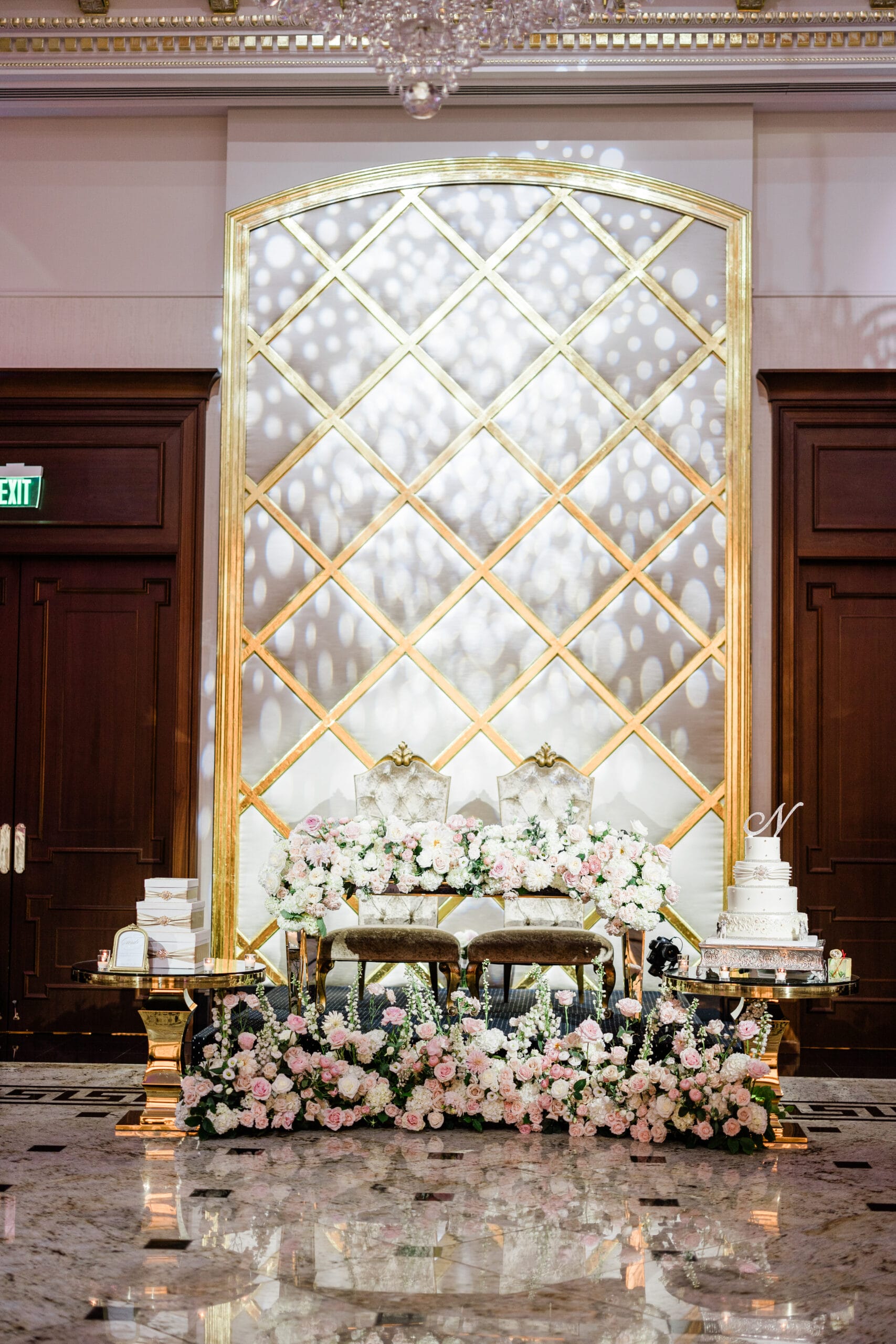 An elegant wedding at Shadowbrook at Shrewsbury.
