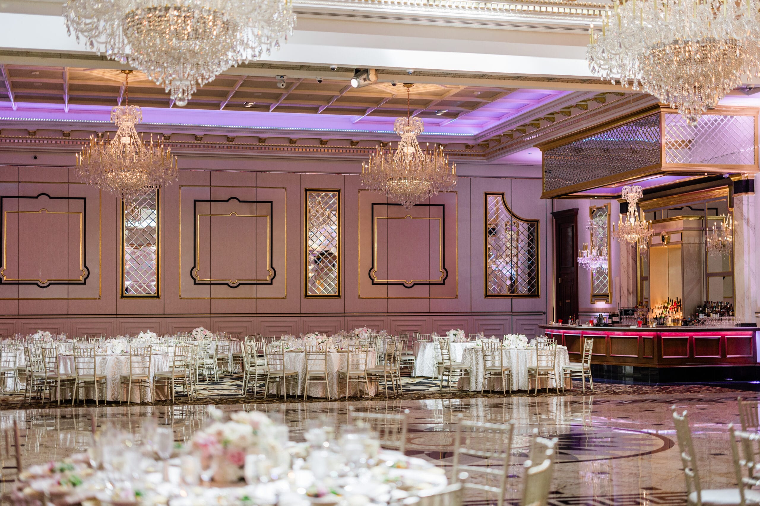 An elegant wedding at Shadowbrook at Shrewsbury.