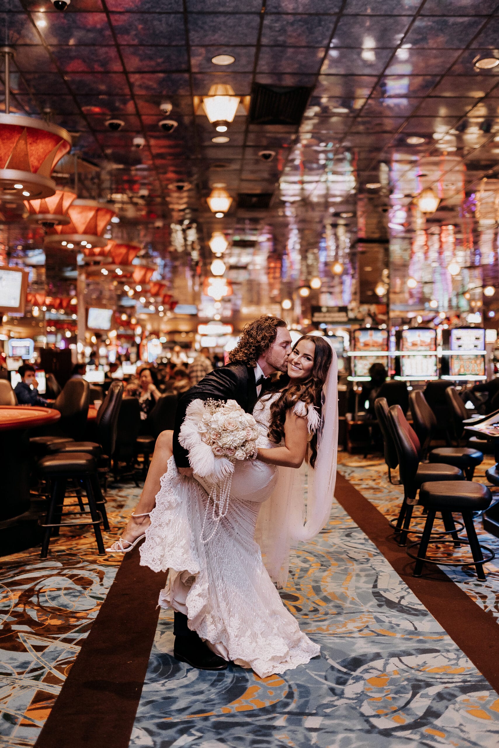 A Resorts Casino Hotel wedding.