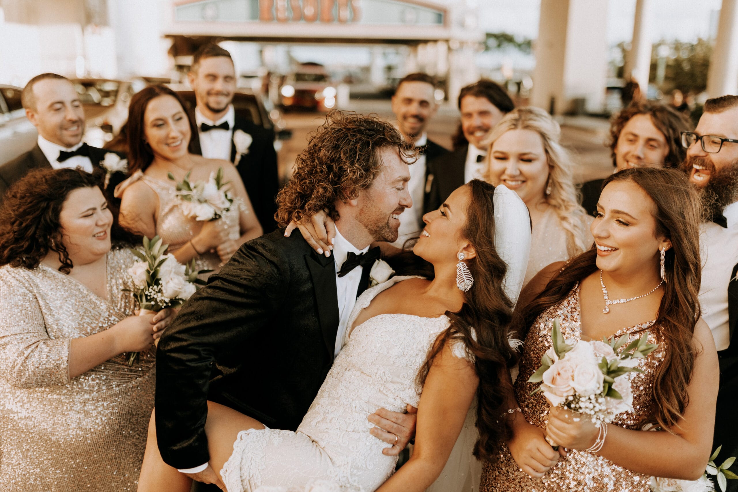 A Resorts Casino Hotel wedding.