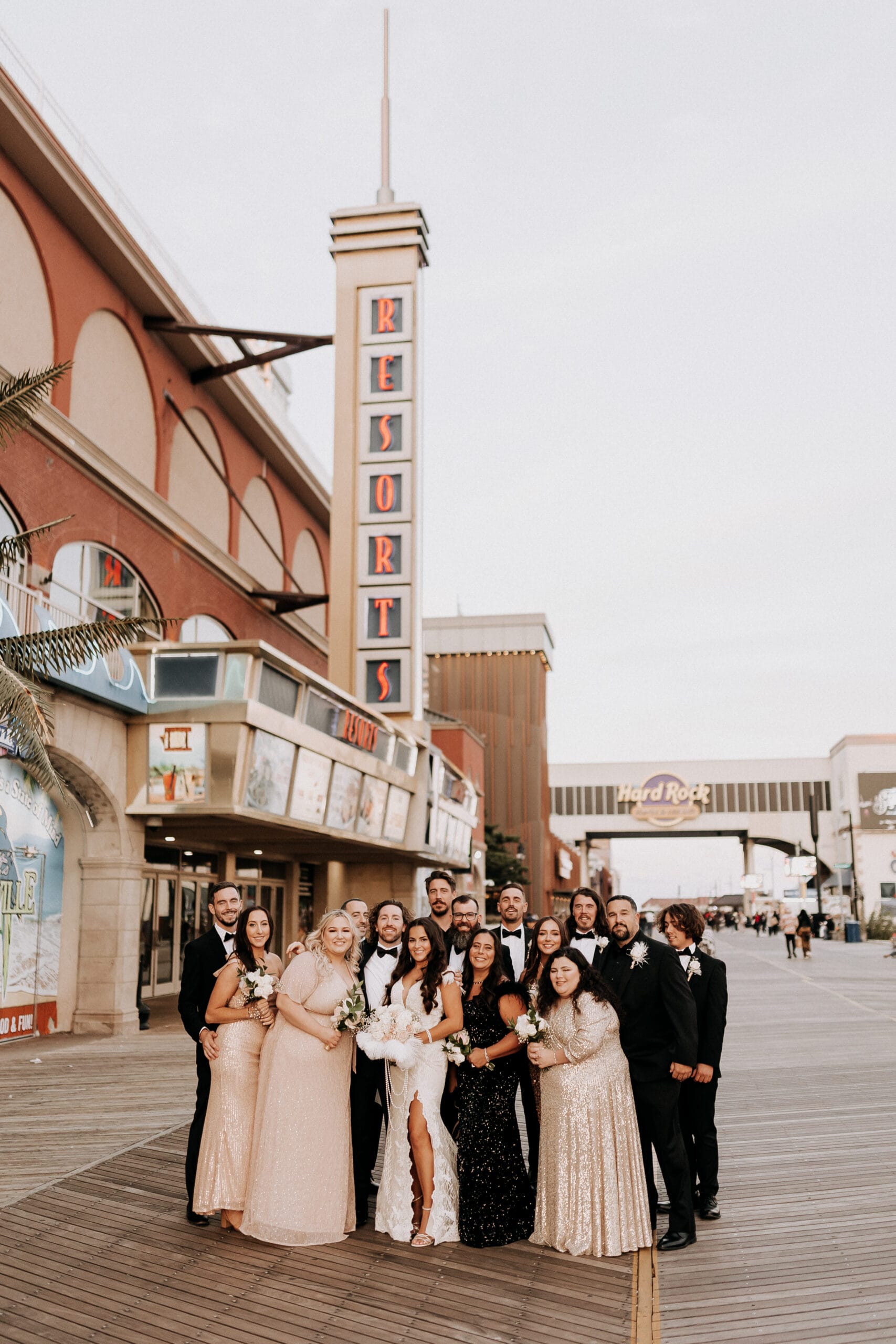 A Resorts Casino Hotel wedding.